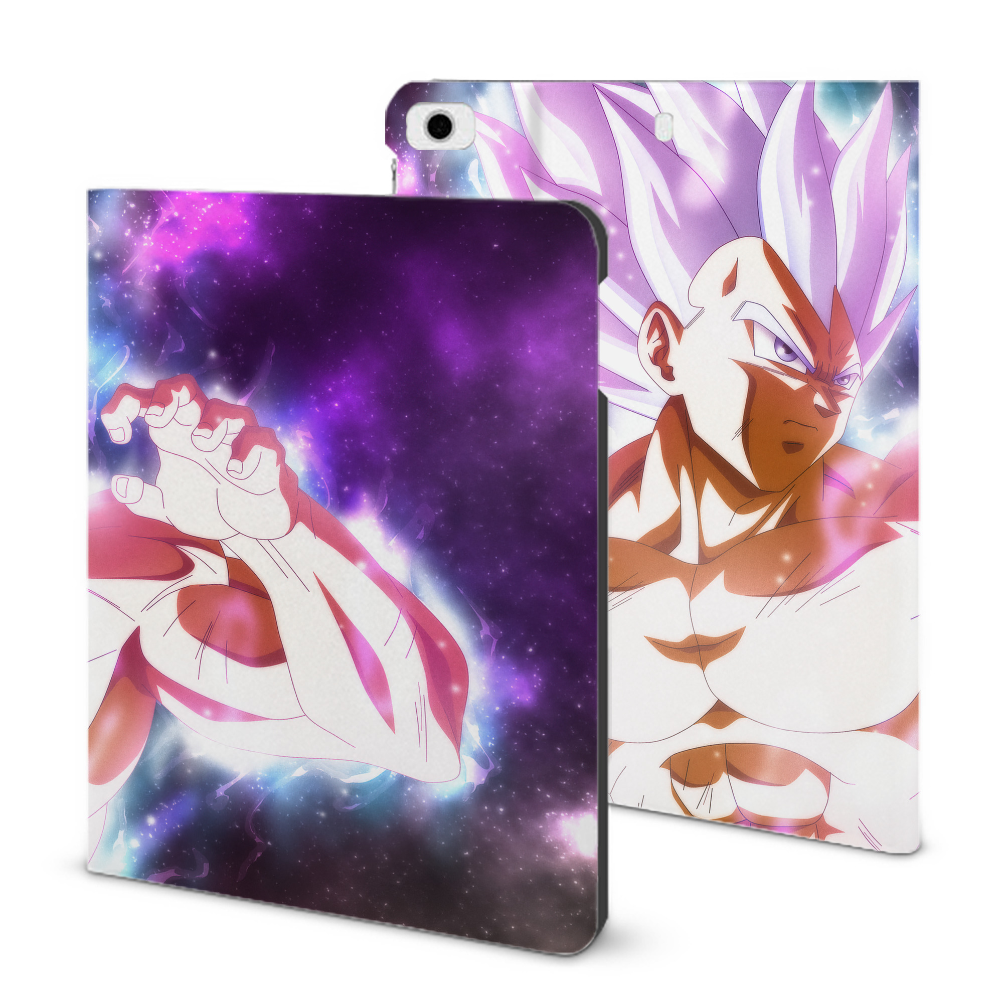 （画像用） ドラゴンボール DRAGON BALL IPad ケース ブック型 PUレザー TPU 耐衝撃 軽量 薄型 ペン収納なし 全面保護 IPad 各モデル対応